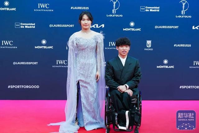 中国残疾人游泳运动员蒋裕燕获2025年劳伦斯世界体育奖年度最佳残疾人运动员奖
