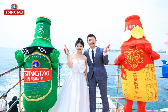 浪漫之城 啤酒之都 你说天长 我就递酒 青岛啤酒为“爱”定制专属浪漫