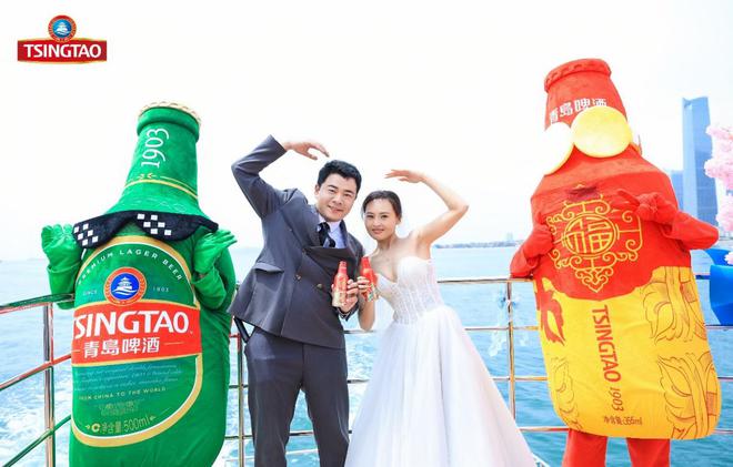 浪漫之城 啤酒之都 你说天长 我就递酒 青岛啤酒为“爱”定制专属浪漫