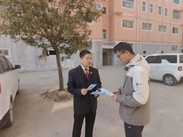 台前县检察院：行政检察“零距离” 普法宣传进社区、进企业