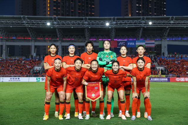 中国女足5-1大胜泰国女足，卫冕永川国际女足锦标赛冠军