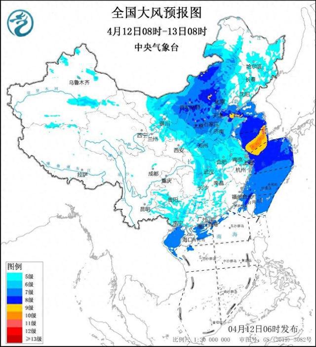 大风+强对流+暴雪+沙尘暴，中央气象台今晨四预警齐发