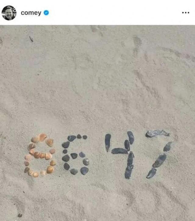 贝壳摆出“8647”=暗杀特朗普？特朗普与FBI前局长隔空开撕