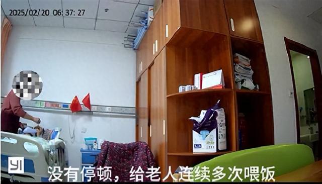 九旬老太在养老院“呛饭”离世，男护工被指喂饭不当；鉴定结论：确系异物引起窒息