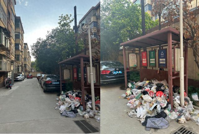 老旧小区物业“大撒把”，垃圾成堆无人清运：业主、物业、社区各方有说法
