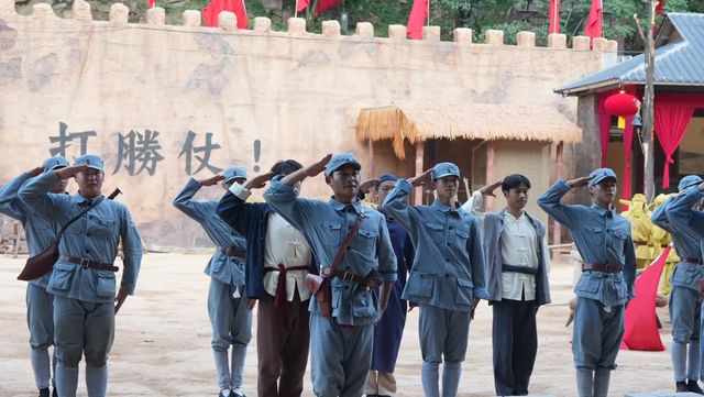 赓续红色血脉，大型抗战实景剧《太行山传奇》震撼首演