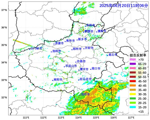 信阳大到暴雨、局部大暴雨！河南北中部升温通道开启