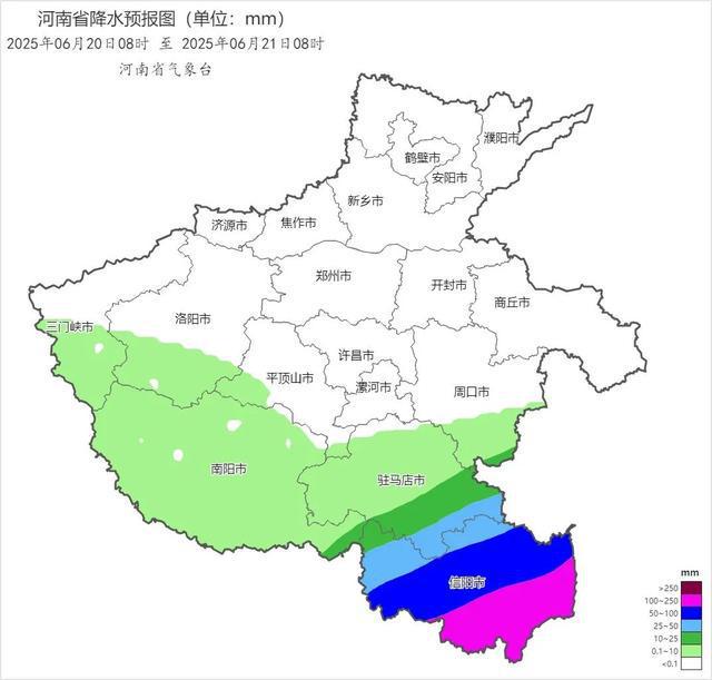 信阳大到暴雨、局部大暴雨！河南北中部升温通道开启