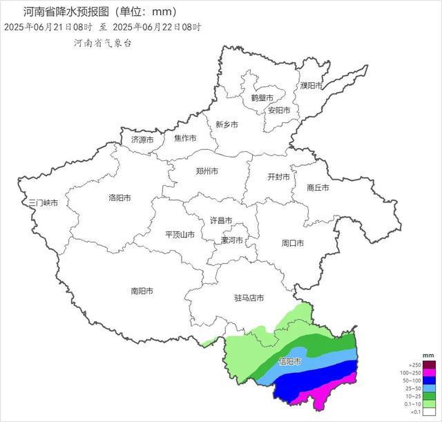 信阳大到暴雨、局部大暴雨！河南北中部升温通道开启