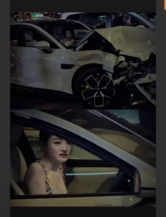 郑州小米SU7连撞16车，肇事者是颇有姿色的女司机，更多详情曝出