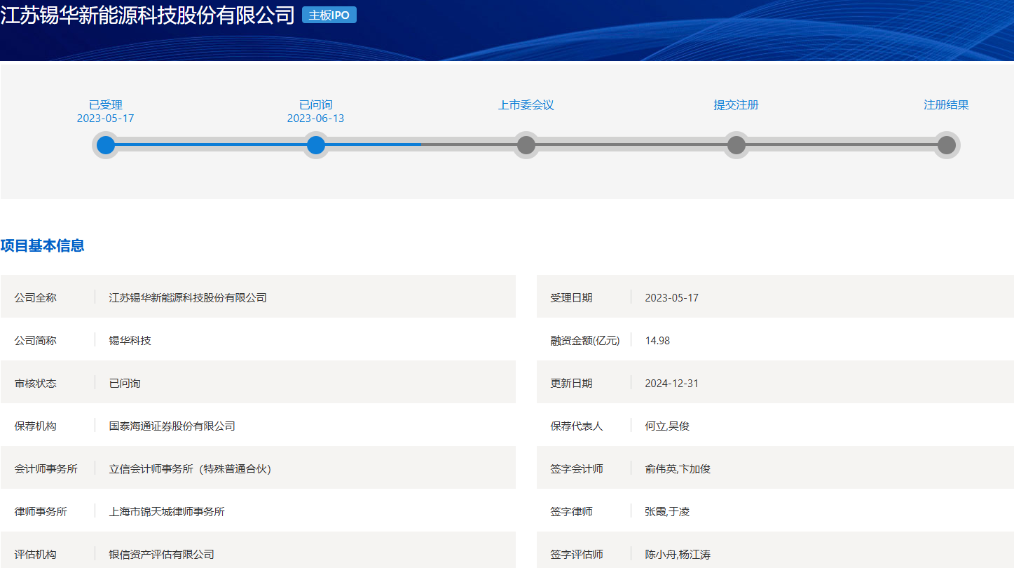 电鳗财经｜锡华科技IPO：王建平转股遭质疑、大股东套现2年利润、外协企业疑为壳公司